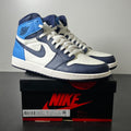 Jordan 1 Retro High Obsidian 13 (Lightly Worn Pre-Owned)JordanSail/Obsidian-University Blue - Image 1