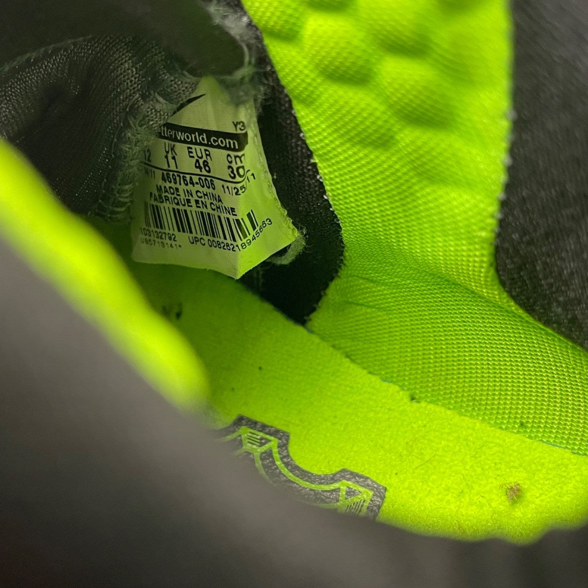 Nike LeBron 9 Dunkman 12 (Moderately Worn Pre-Owned)NikeDark Grey/Black-Volt - Image 6