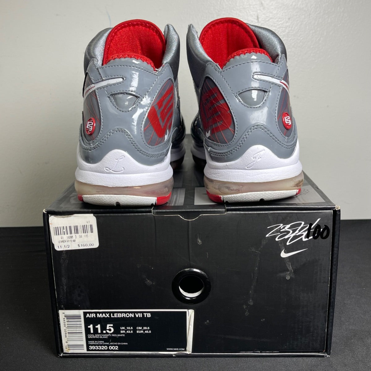 Nike LeBron 7 Eastbay TB Red (Size 11.5) - Image 4