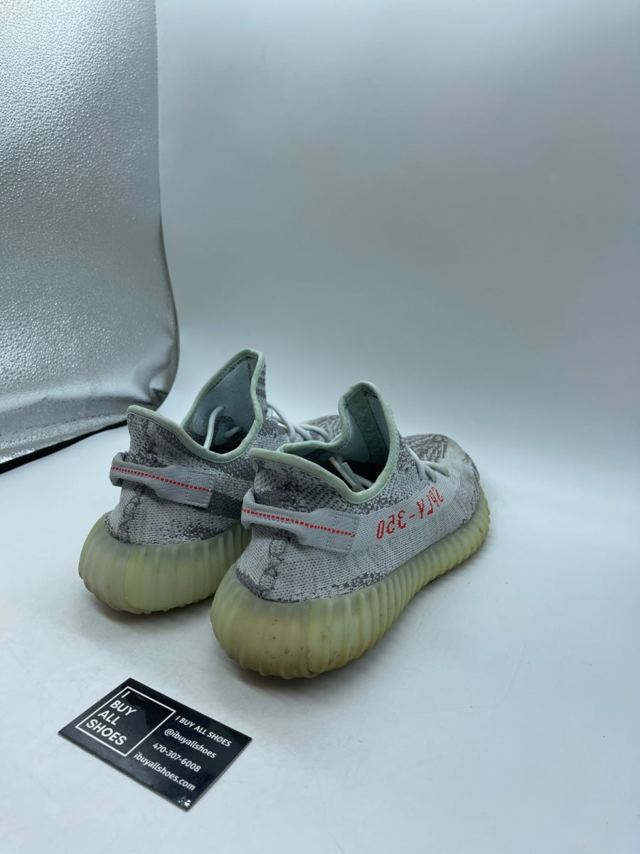 adidas Yeezy Boost 350 V2 Blue Tint 13 (Heavily Worn Pre-Owned) - Image 5