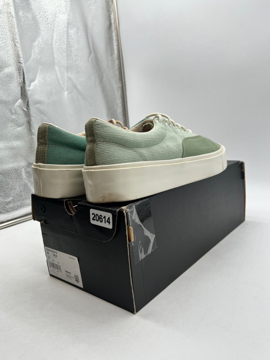 Converse Skidgrip Ox Oil Green 13 (Lightly Worn Pre-Owned) - Image 5