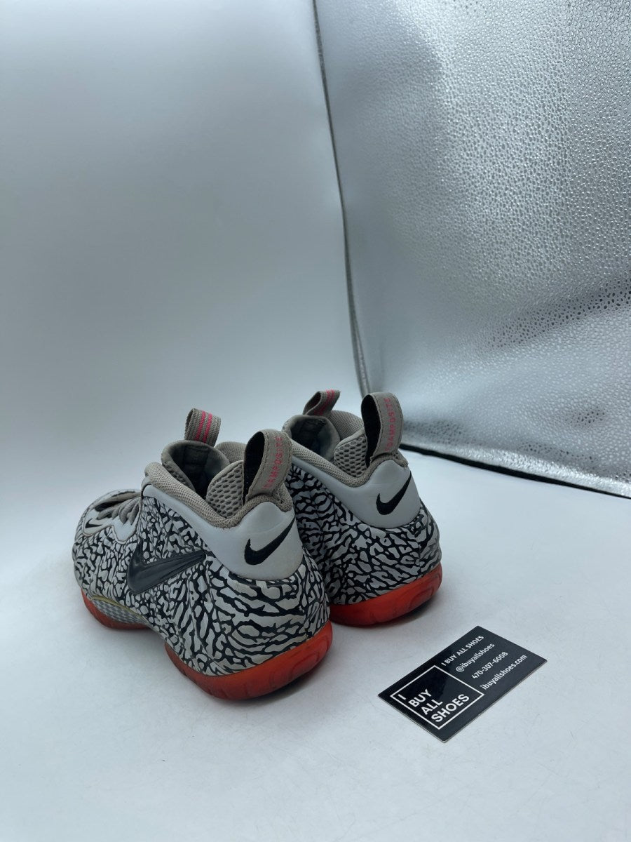 Nike Air Foamposite Pro Elephant Print 9.5 (Heavily Worn Pre-Owned) - Image 4