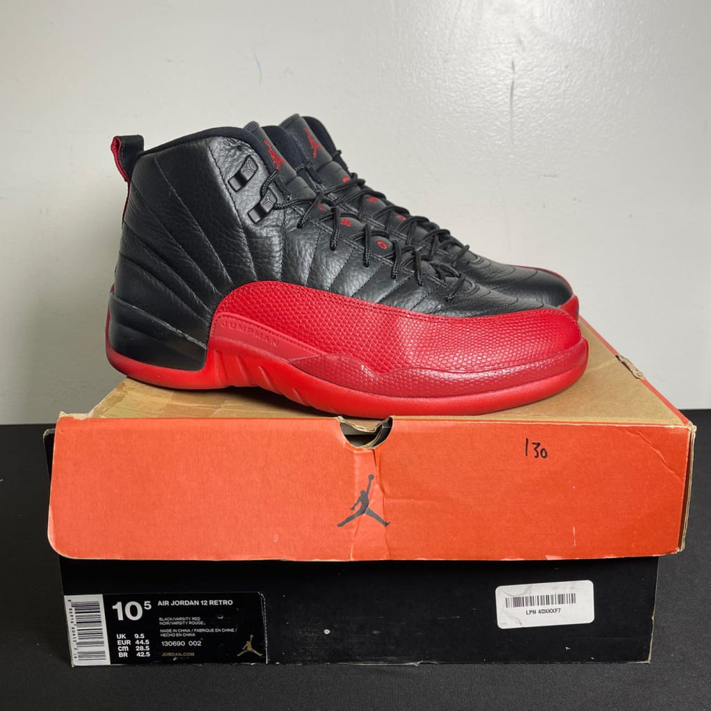 Jordan 12 Retro Flu Game (2016) (Size 10.5) - aux