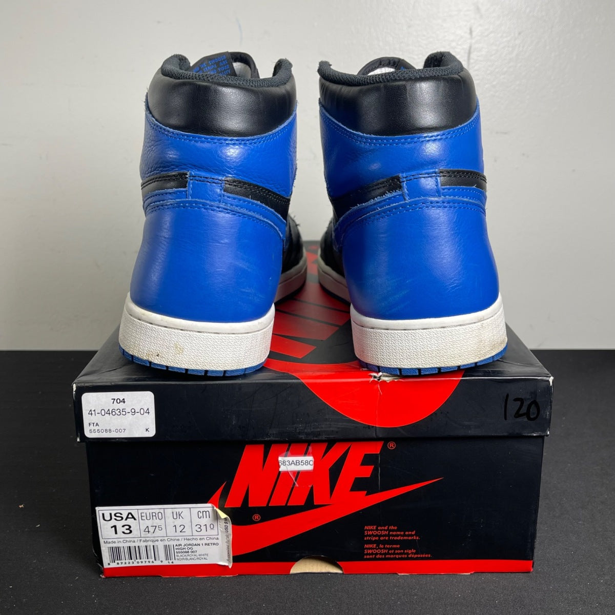 Jordan 1 Retro Royal (2017) (Size 13) - Image 4