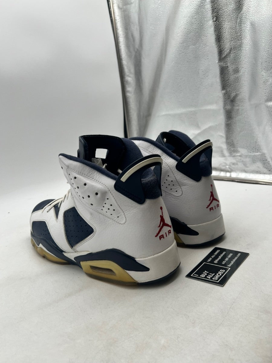 Jordan 6 Retro Olympic London (2012) 14 (Moderately Worn Pre-Owned) - Image 4