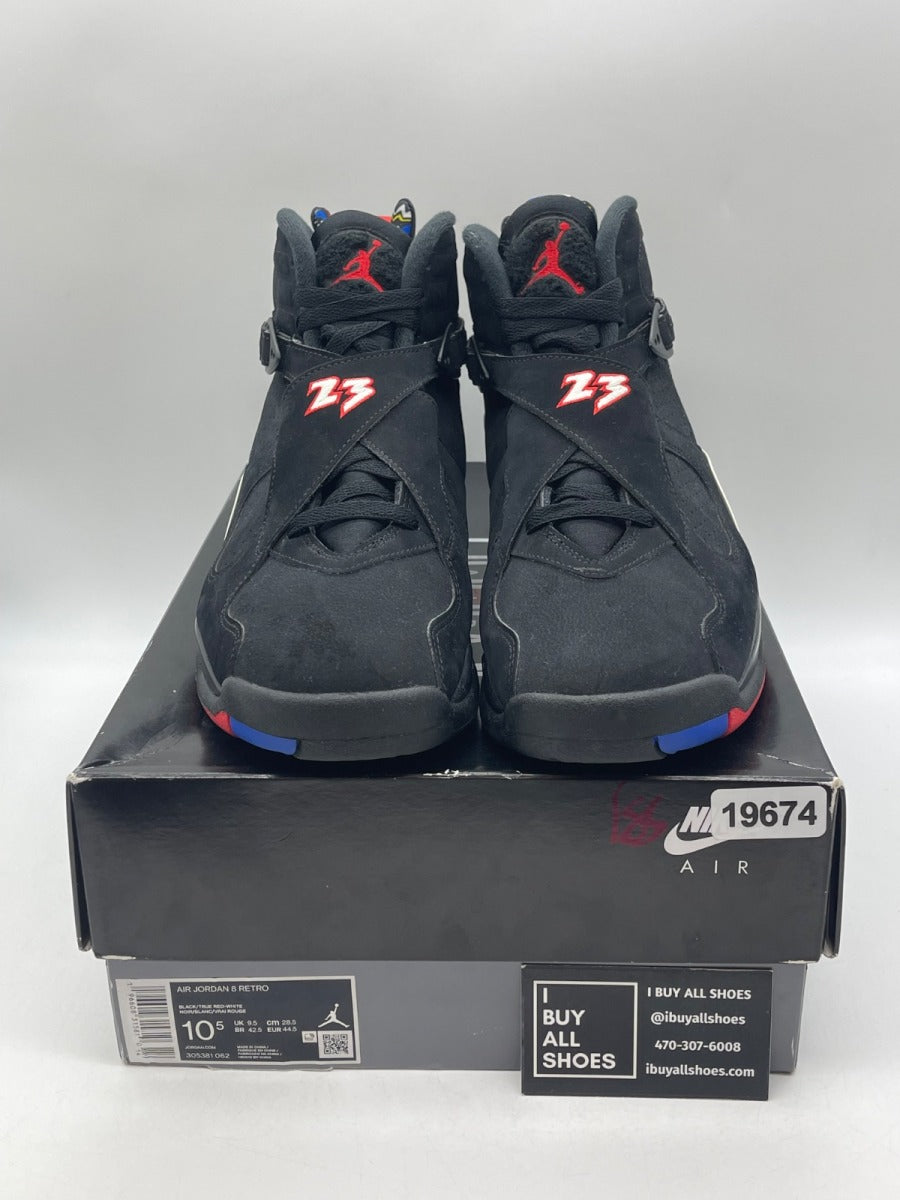 Jordan 8 Retro Playoffs (2023) 10.5 (Moderately Worn Pre-Owned) - Image 2