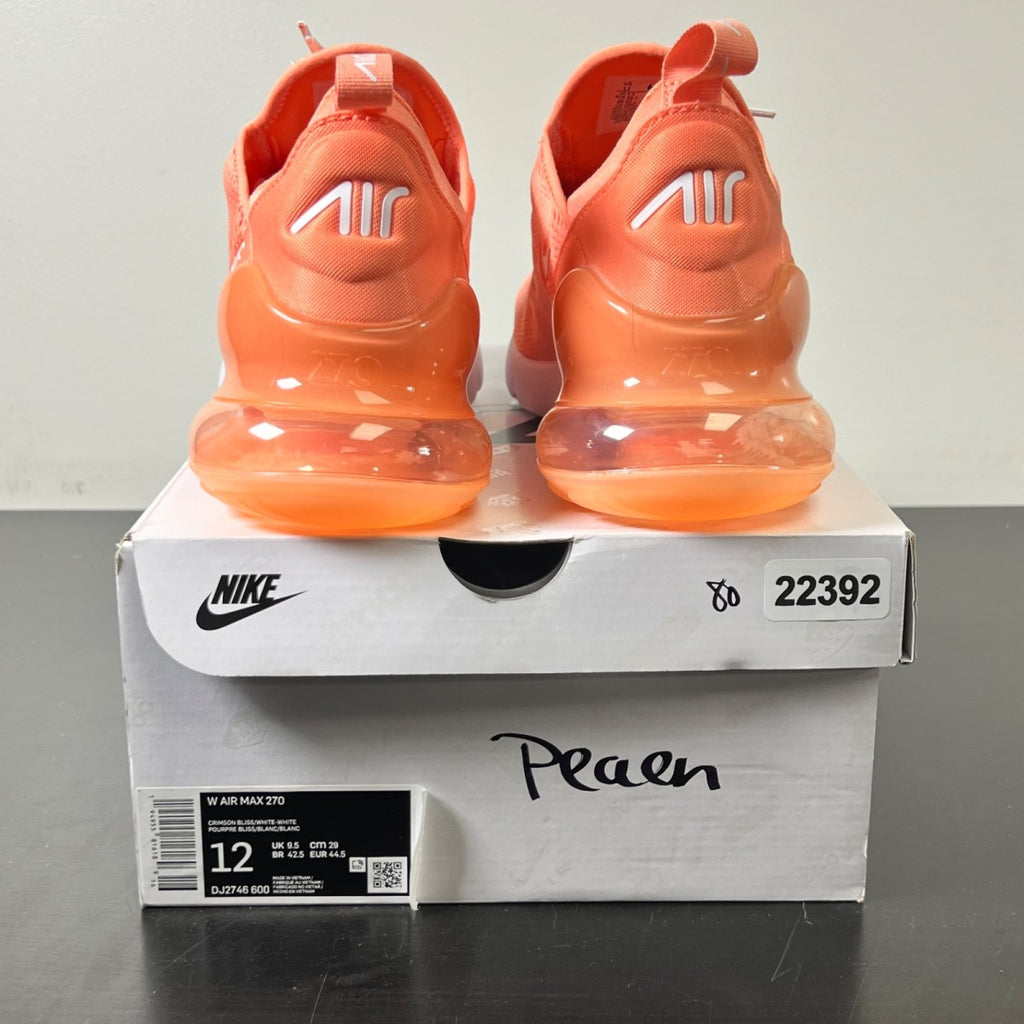 Nike Air Max 270 Crimson Bliss (Women's) (Size 12W) - Image 4