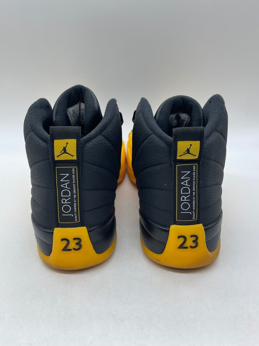 Jordan 12 Retro Black University Gold 14 (Moderately Worn Pre-Owned)JordanBlack/University Gold - Image 3