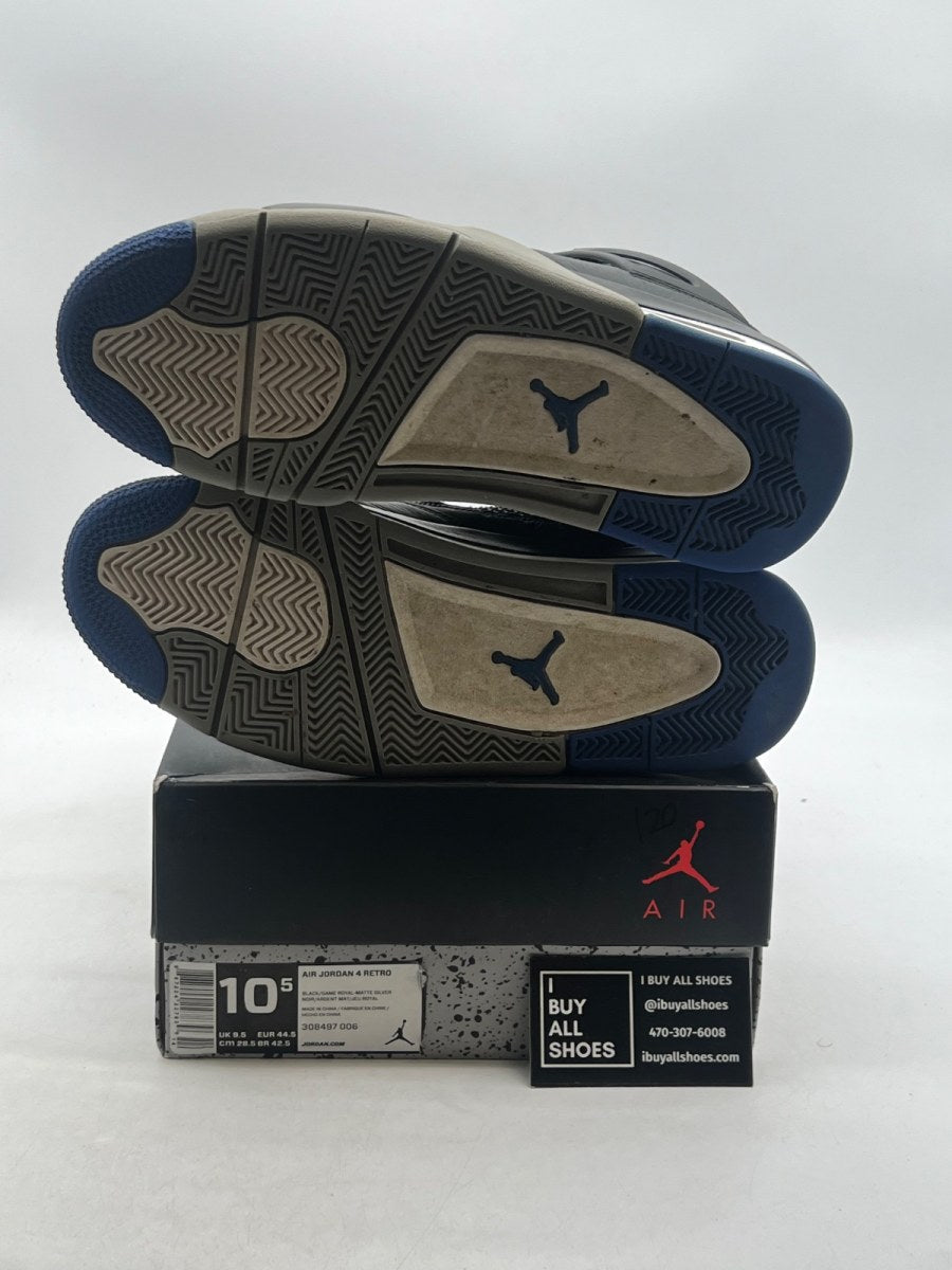 Jordan 4 Retro Motorsports Alternate 10.5 (Moderately Worn Pre-Owned) - Image 8