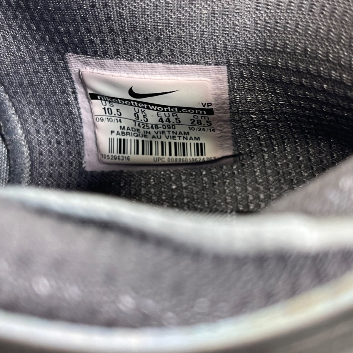 Nike KD 7 All-Star 10.5 (Moderately Worn Pre-Owned)NikePure Platinum/Multi-Color-Black - Image 6