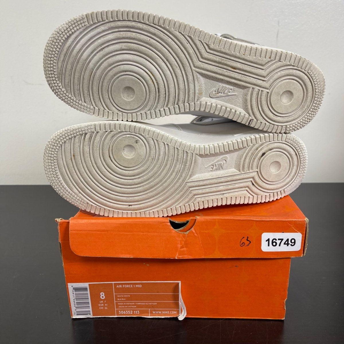 Nike Air Force 1 Mid 8 (Moderately Worn Pre-Owned)Nike - Image 5