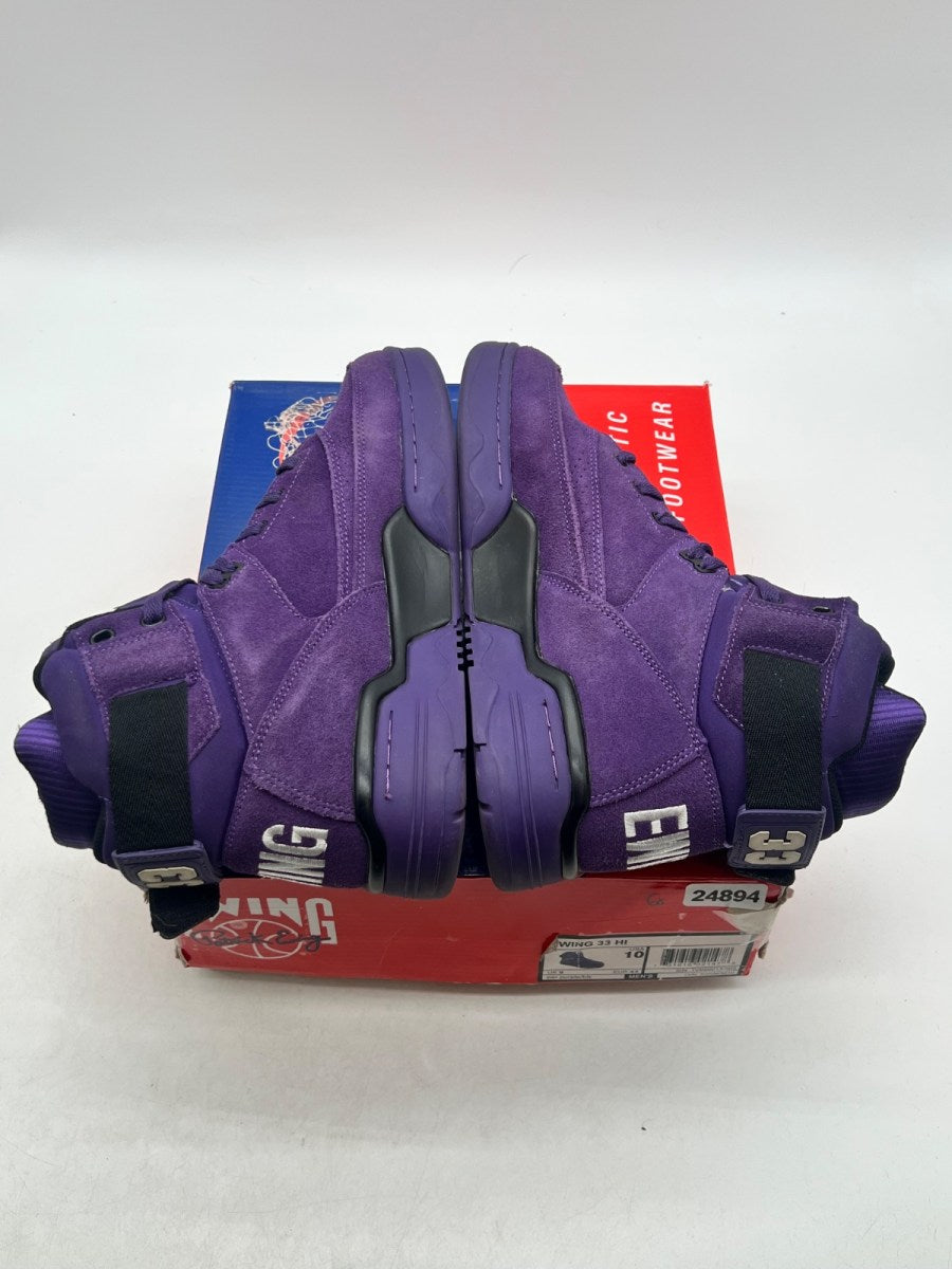 Ewing 33 Hi Purple Black White 10 (Moderately Worn Pre-Owned)Ewing AthleticsPurple/Black/White - Image 6