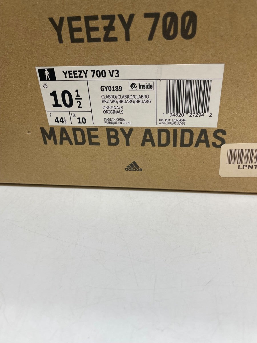 adidas Yeezy 700 V3 Clay Brown 10.5 (Moderately Worn Pre-Owned)adidasEremial/Eremial/Eremial - Image 9