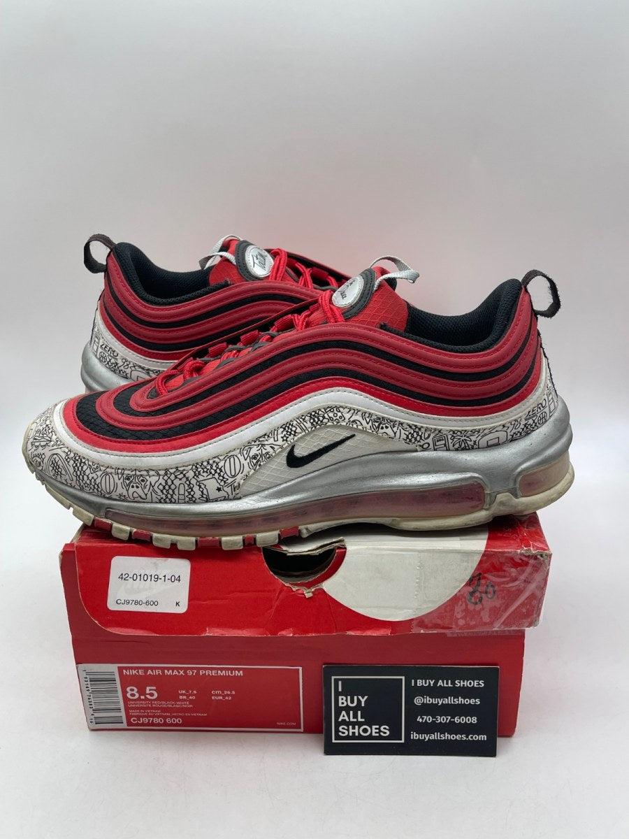 Jayson Tatum x Nike Air Max 97 'Saint Louis Roots' 8.5 (Moderately Worn Pre-Owned) - Image 1