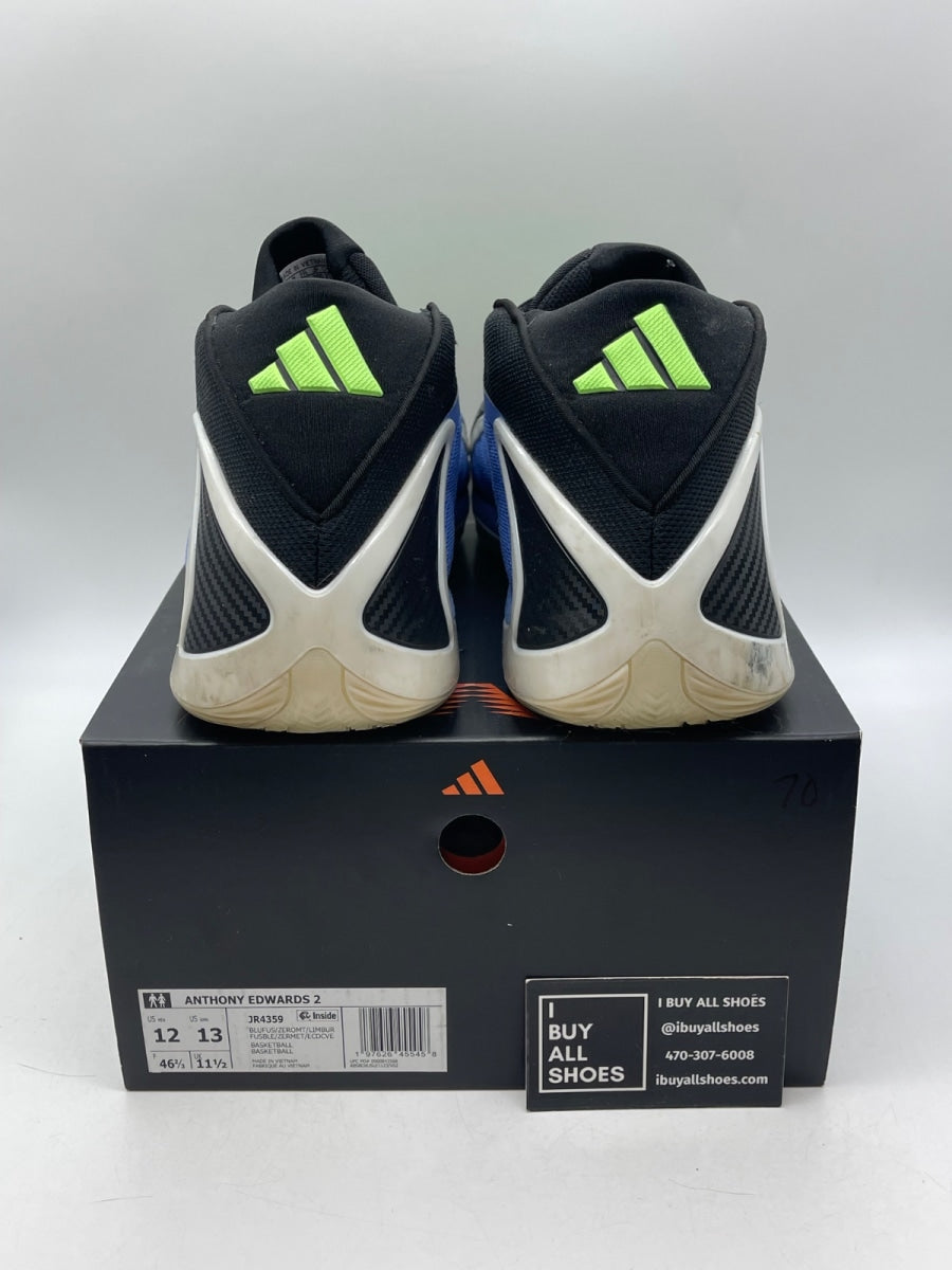 adidas AE 2 Blue Fusion 12 (Moderately Worn Pre-Owned) - Image 3