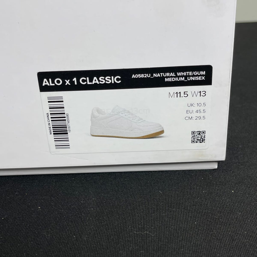 Alo Yoga Recovery Mode Sneaker Natural White Gum (Size 11.5) - aux