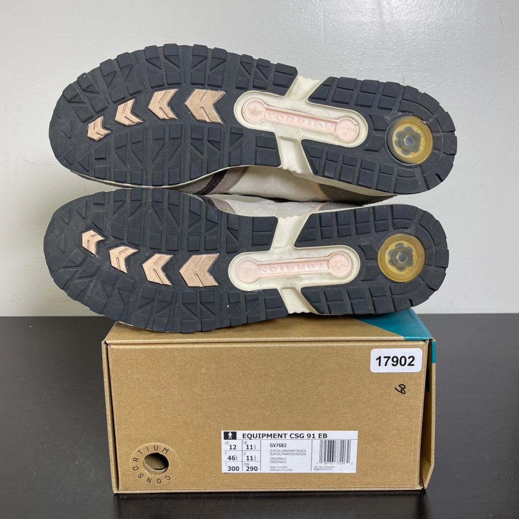 adidas Consortium EQT CSG 91 Extra Butter Best Friend 12 (Moderately Worn Pre-Owned)adidasBrown/Tan/Pink - Image 5