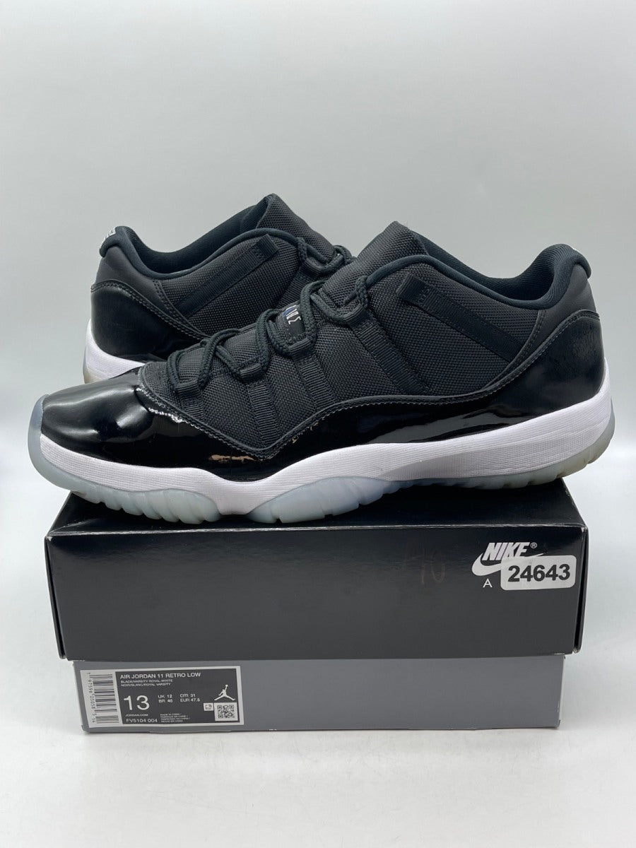 Jordan 11 Retro Low Space Jam 13 (Moderately Worn Pre-Owned)JordanBlack/Varsity Royal/White - Image 1