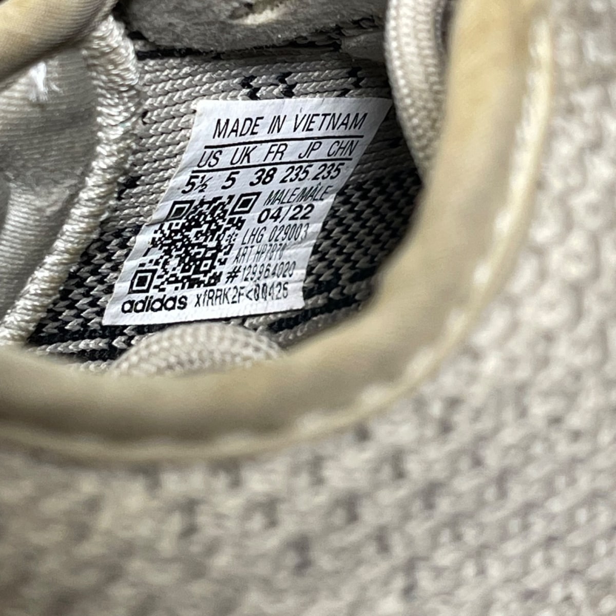 adidas Yeezy Boost 350 V2 Slate (Size 5.5) - Image 6