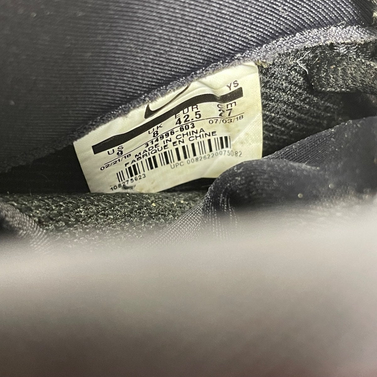 Nike Air Foamposite One Habanero Red 9 (Moderately Worn Pre-Owned)NikeHabanero Red/Habanero Red-Black - Image 6