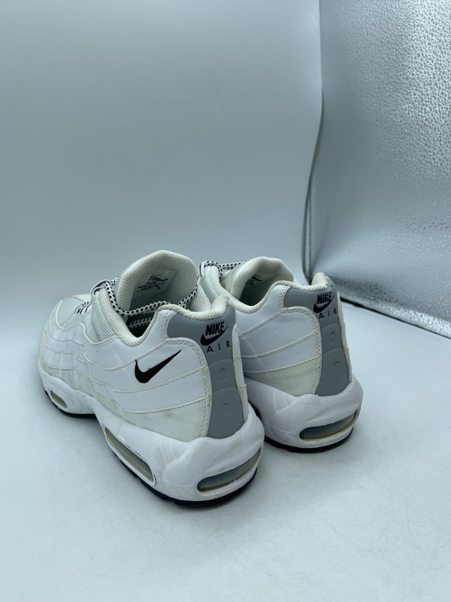 Nike Air Max 95 White Black 12 (Moderately Worn Pre-Owned)NikeWhite/Black-Black - Image 4