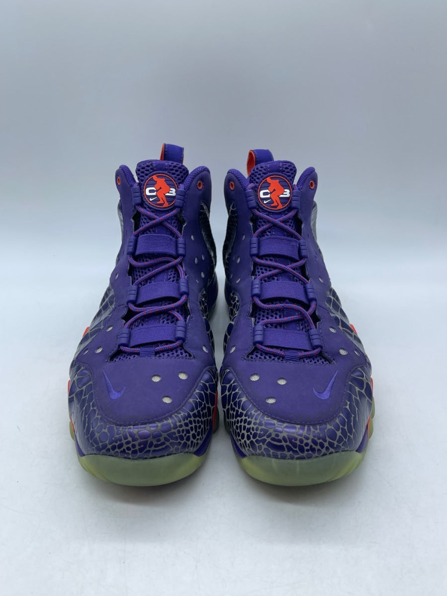 Nike Barkley Posite Max Suns 10.5 (Moderately Worn Pre-Owned)NikeCourt Purple/Team Orange - Image 2
