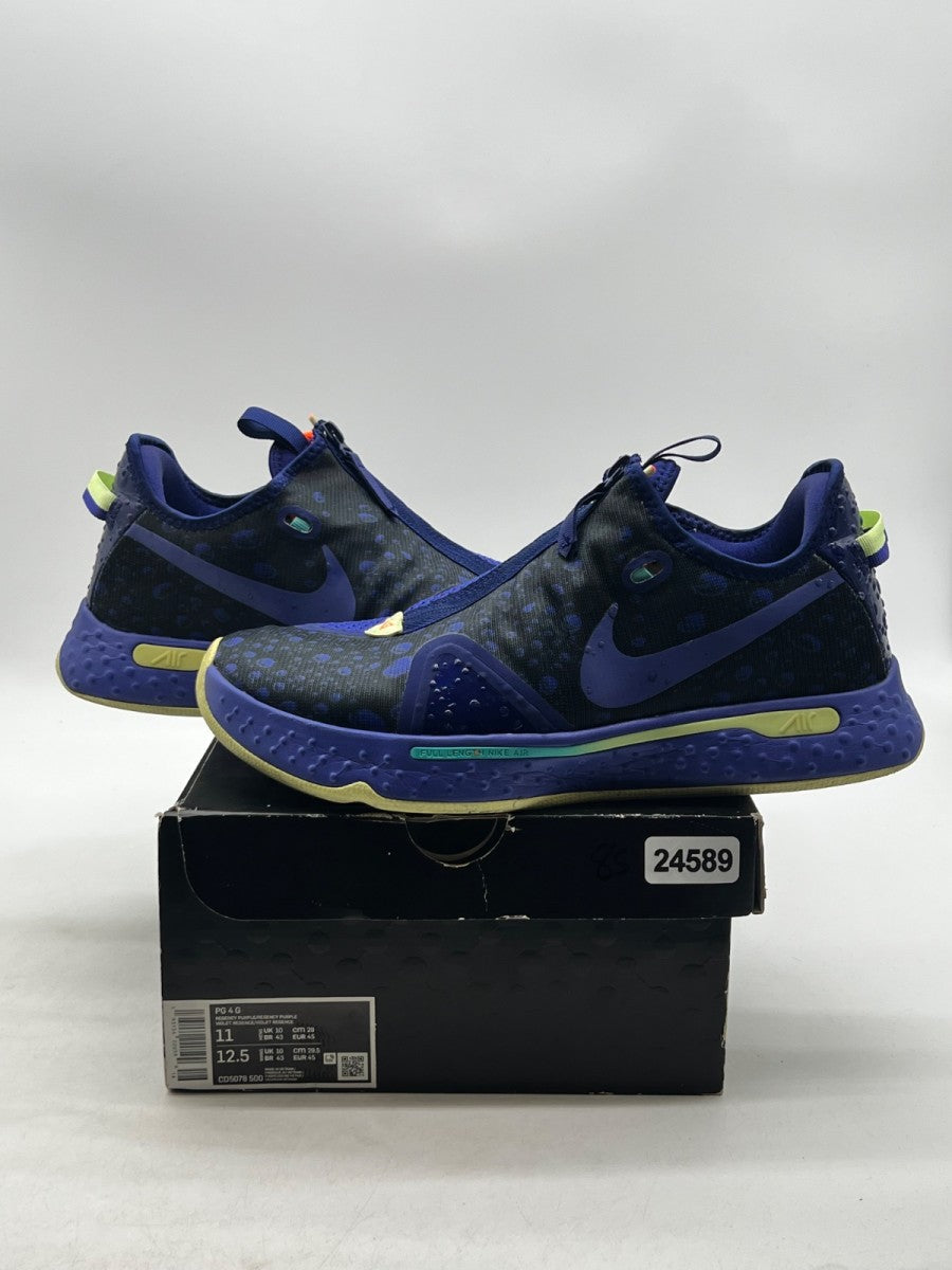 Nike PG 4 Gatorade 11 (Lightly Worn Pre-Owned)NikeRegency Purple/Barely Volt-Total Orange-Regency Purple - Image 1