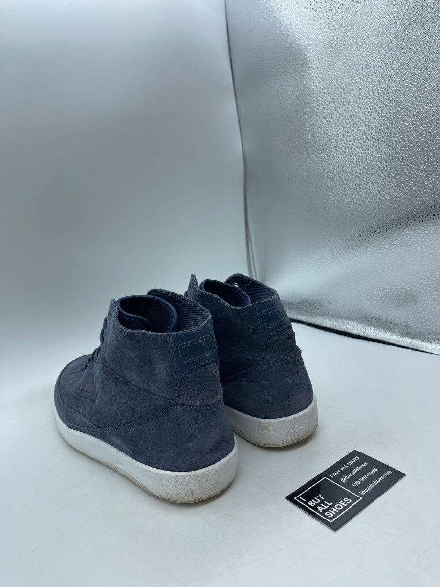 Jordan 2 Retro Decon Thunder Blue 11.5 (Heavily Worn Pre-Owned) - Image 4