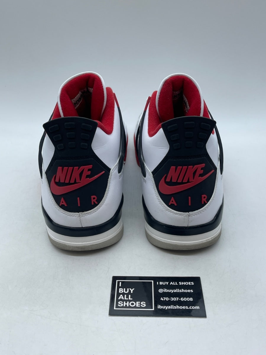 Jordan 4 Retro Fire Red (2020) 13 (Moderately Worn Pre-Owned) - Image 3