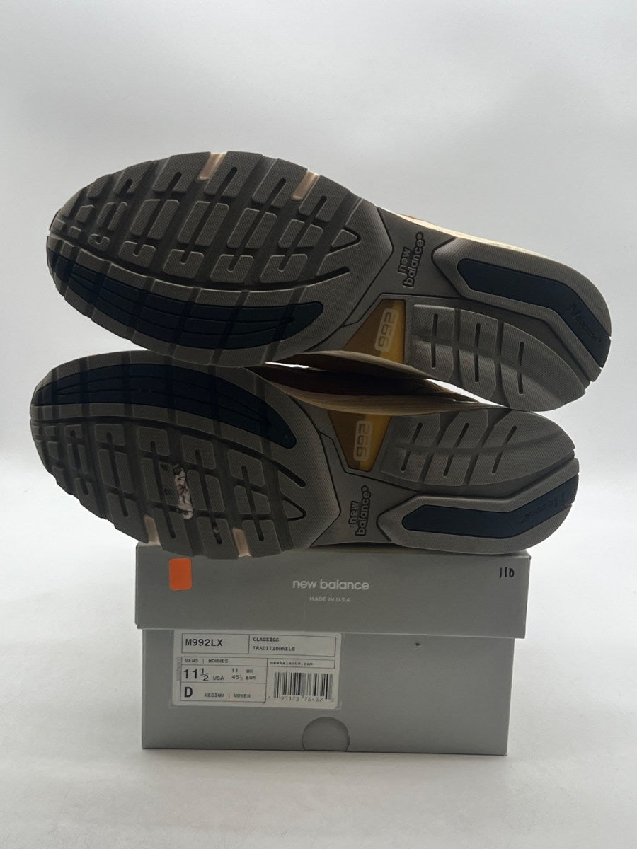 New Balance 992 MiUSA Wheat 11.5 (Lightly Worn Pre-Owned)New BalanceWheat/Brown/Off White - Image 8