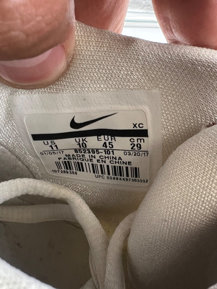 Nike Kyrie 3 Ivory 11 (Moderately Worn Pre-Owned) - Image 7