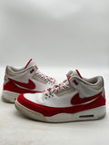 Jordan 3 Retro Tinker White University Red 12.5 (Heavily Worn Pre-Owned)JordanWhite/University Red-Neutral Grey - Image 1