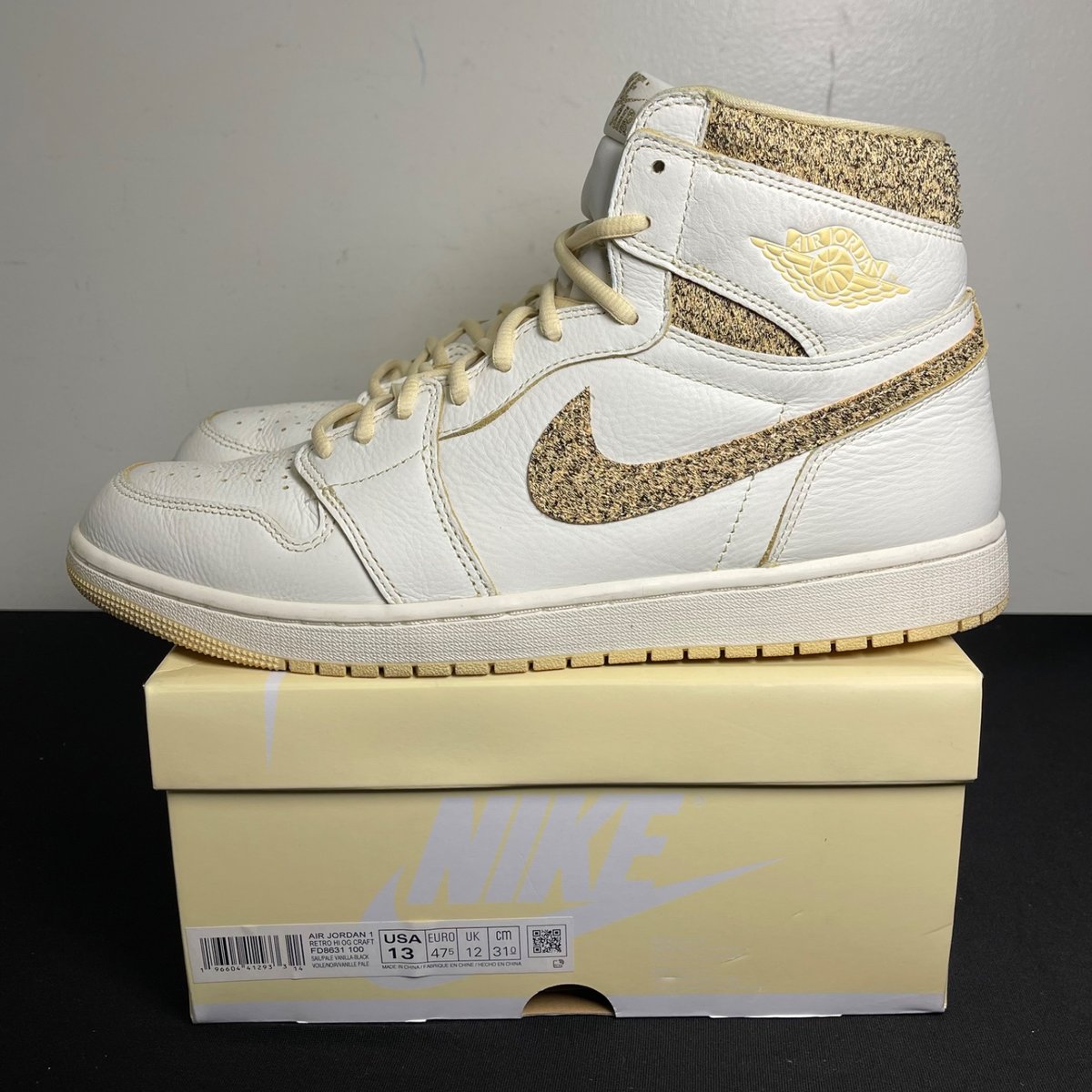 Jordan 1 Retro High OG Craft Vibrations Of Naija (Size 13) - aux