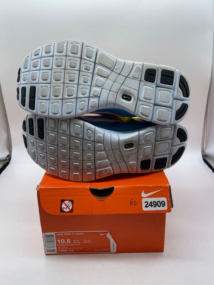 Nike Free Flyknit+ 'Electric Green' 10.5 (Moderately Worn Pre-Owned)Nike - Image 7