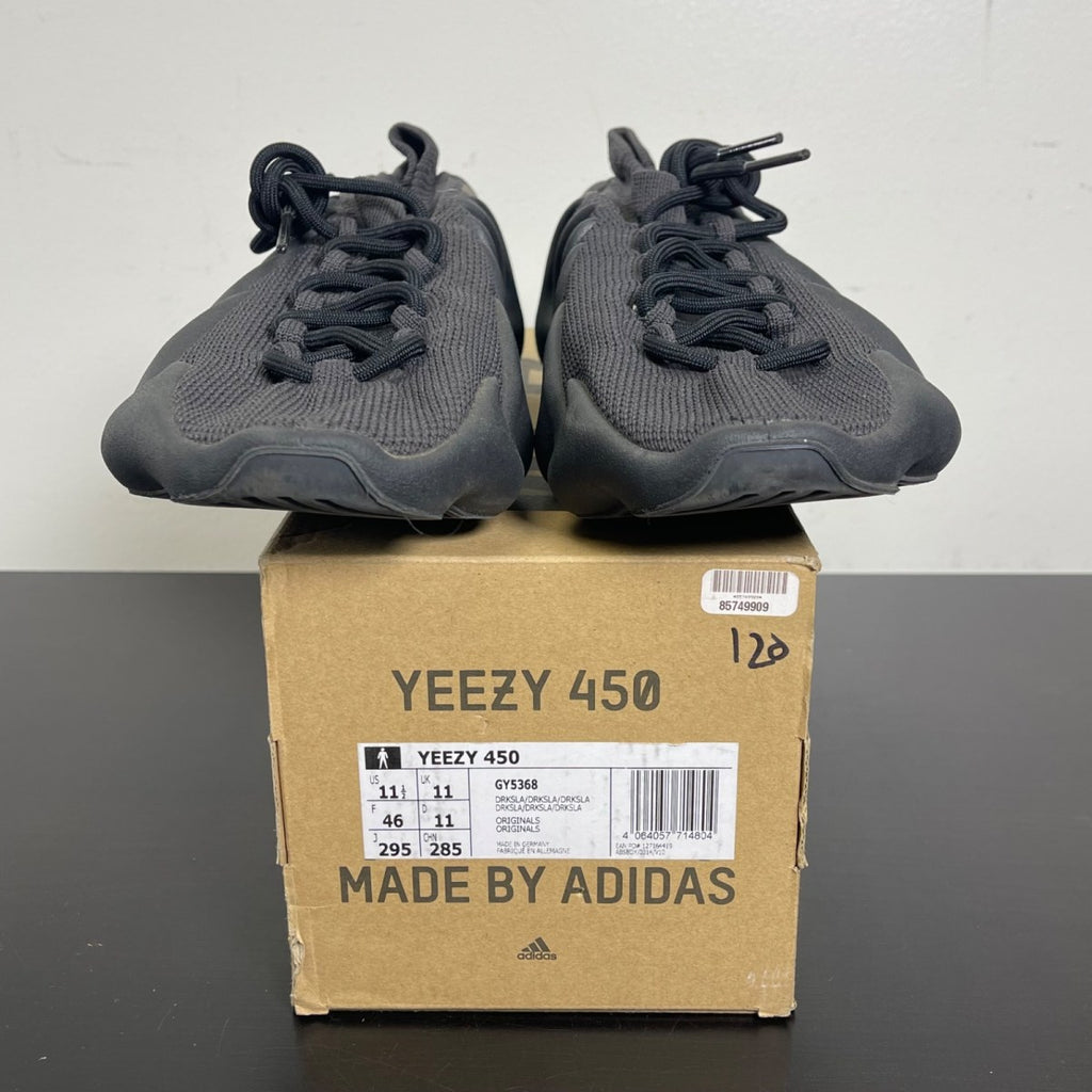 adidas Yeezy 450 Dark Slate 11.5 (Moderately Worn Pre-Owned)adidasDark Slate/Dark Slate - Image 2