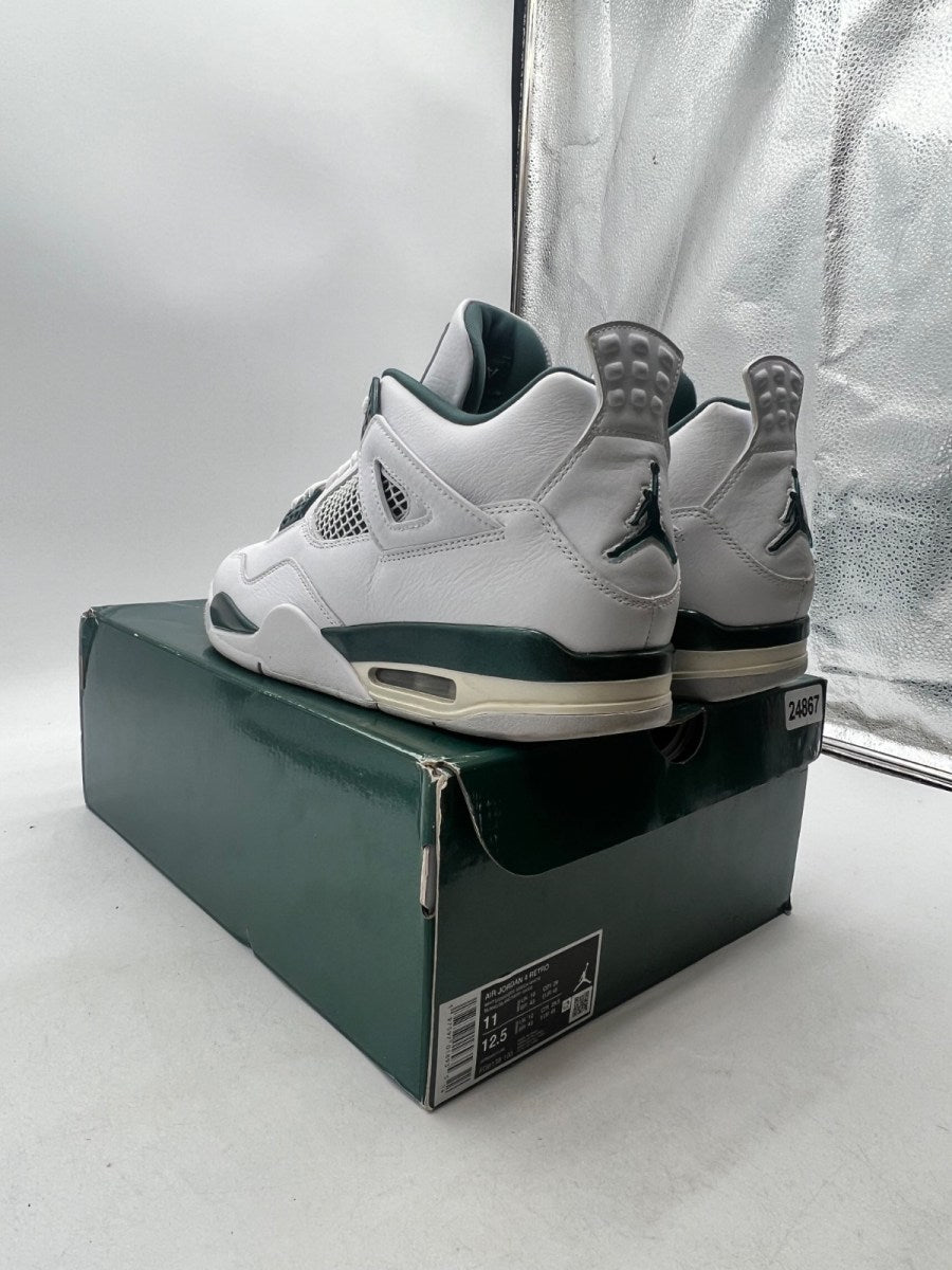Jordan 4 Retro Oxidized Green 11 (Moderately Worn Pre-Owned)JordanWhite/Oxidized Green/White/Neutral Grey - Image 6