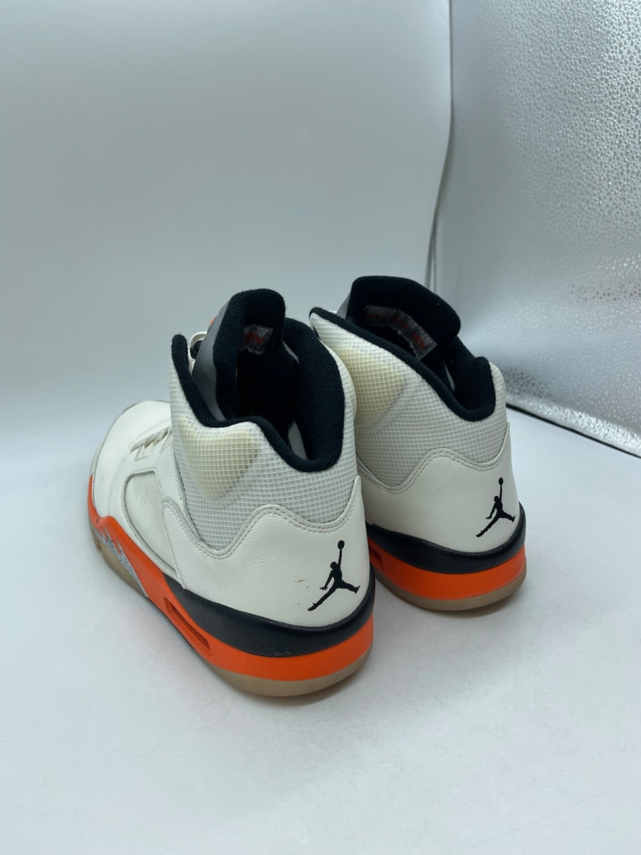 Jordan 5 Retro Shattered Backboard 12 (Moderately Worn Pre-Owned)JordanWhite/Multi-Color-Multi-Color-Total Orange - Image 4