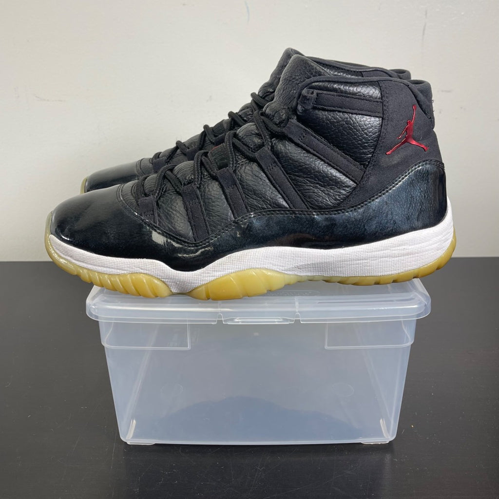 Jordan 11 Retro 72-10 11.5 (Moderately Worn Pre-Owned)JordanBlack/Gym Red-White-Anthracite - Image 4