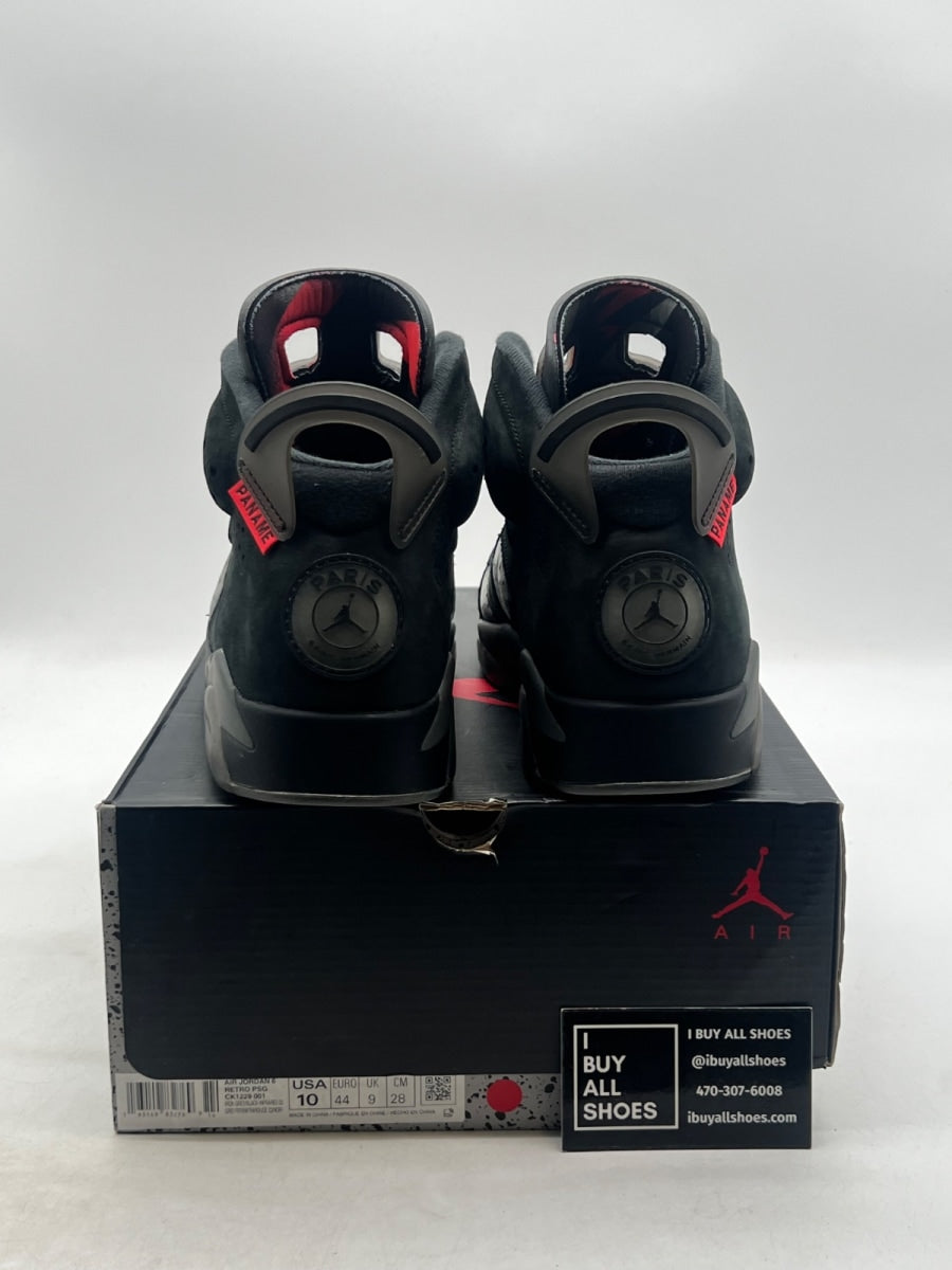Jordan 6 Retro PSG Paris Saint-Germain 10 (Moderately Worn Pre-Owned) - Image 3