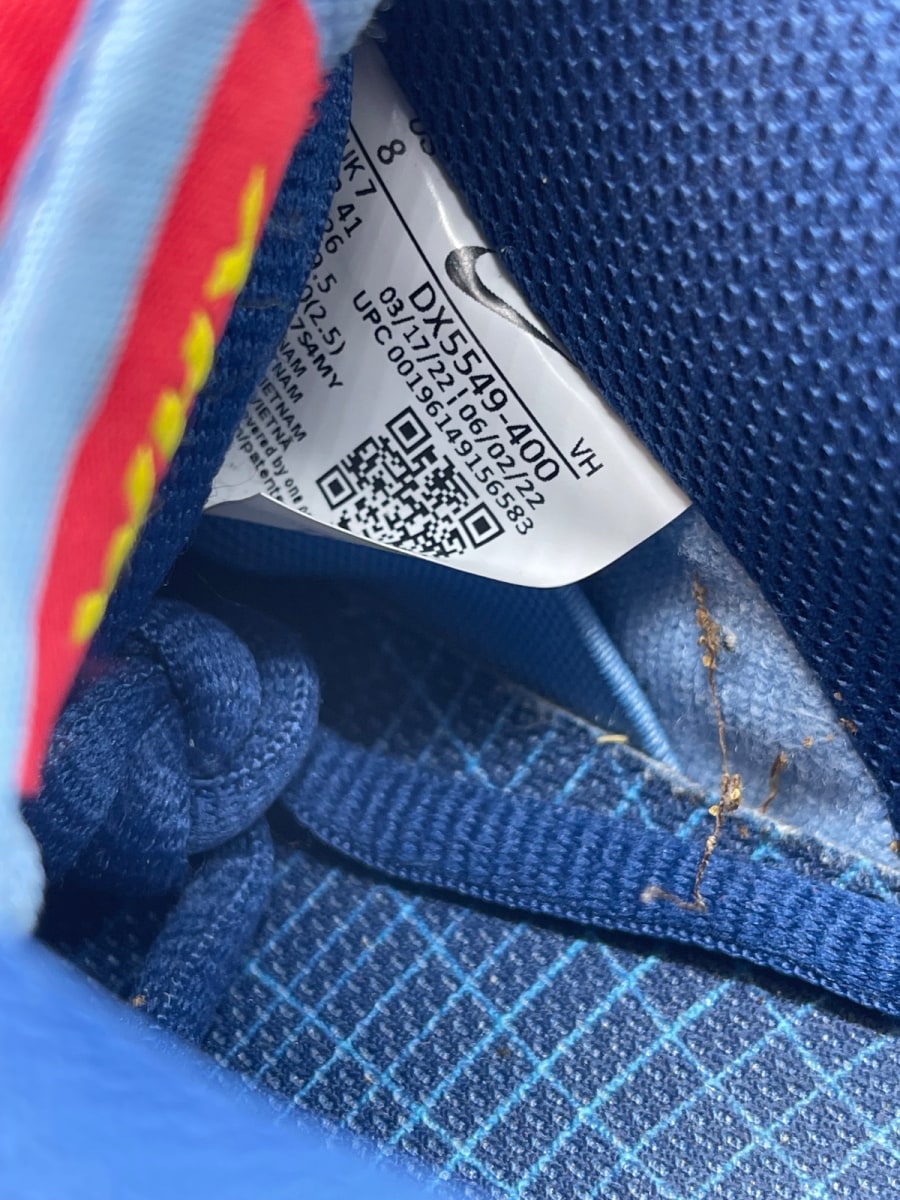 Nike SB Dunk Low Pro Why So Sad? 8 (Moderately Worn Pre-Owned)NikeCoastal Blue/Coastal Blue-Light Current Blue - Image 8