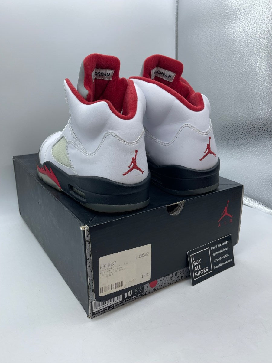 Jordan 5 Retro Fire Red (2013) 10 (Moderately Worn Pre-Owned) - Image 4
