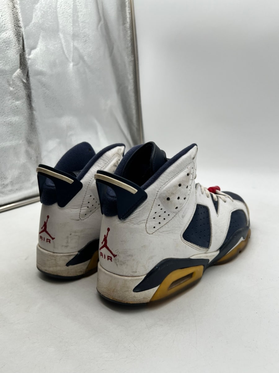 Jordan 6 Retro Olympic London (2012) 11 (Heavily Worn Pre-Owned) - Image 3