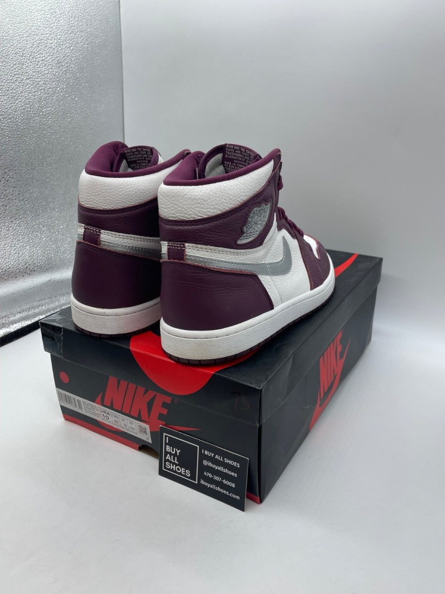 Jordan 1 Retro High OG Bordeaux 10 (Moderately Worn Pre-Owned) - Image 5