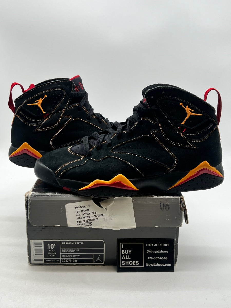 Jordan 7 Retro Citrus (2006) 10.5 (Moderately Worn Pre-Owned) - Image 1