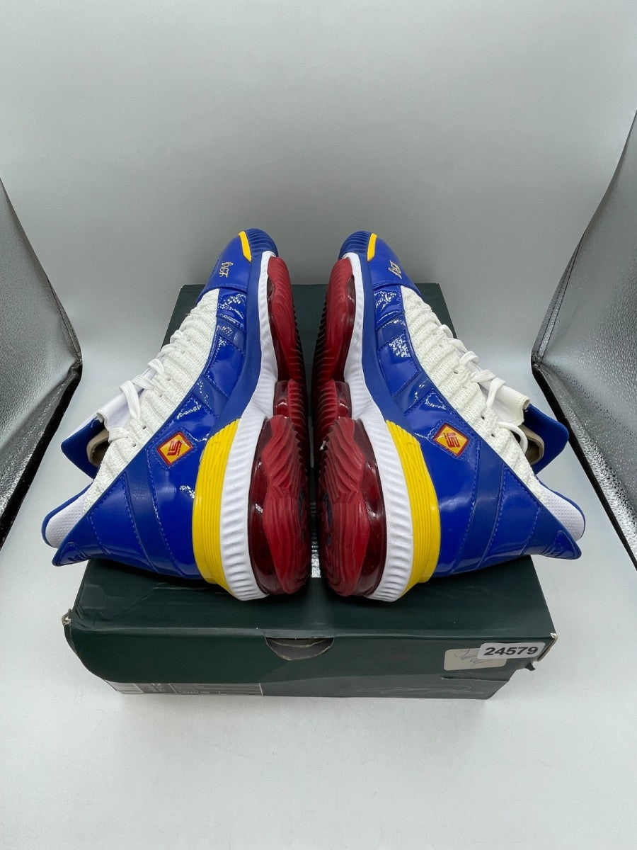 Nike LeBron 16 Superman SuperBron 10.5 (Moderately Worn Pre-Owned)NikeWhite/Varsity Red-Varsity Royal - Image 6