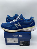 Aimé Leon Dore x New Balance 990v4 Made in USA 'Blue' 11.5 (Moderately Worn Pre-Owned) - Image 1
