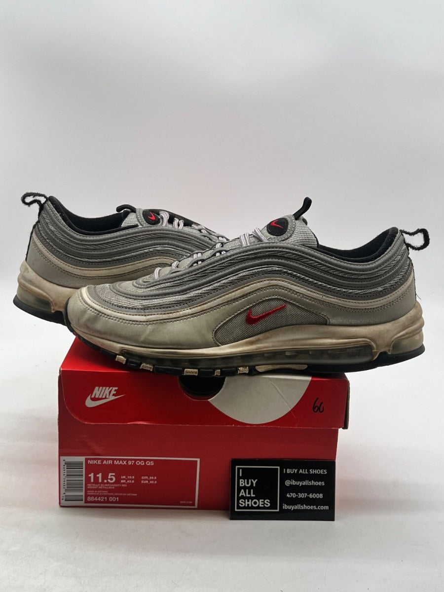 Nike Air Max 97 Silver Bullet (2016/2017) 11.5 (Heavily Worn Pre-Owned) - Image 1
