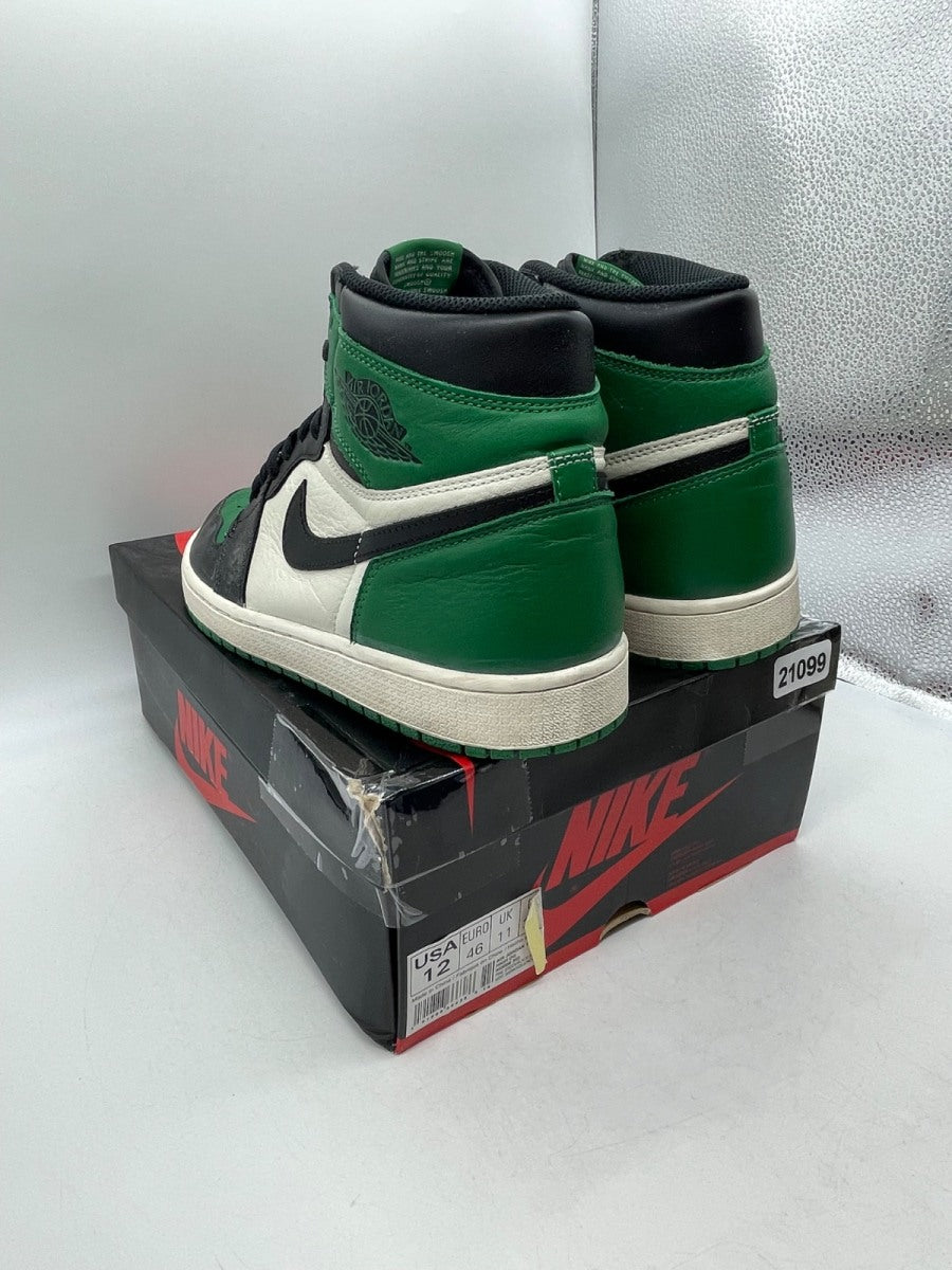 Jordan 1 Retro High Pine Green 12 (Moderately Worn Pre-Owned) - Image 4