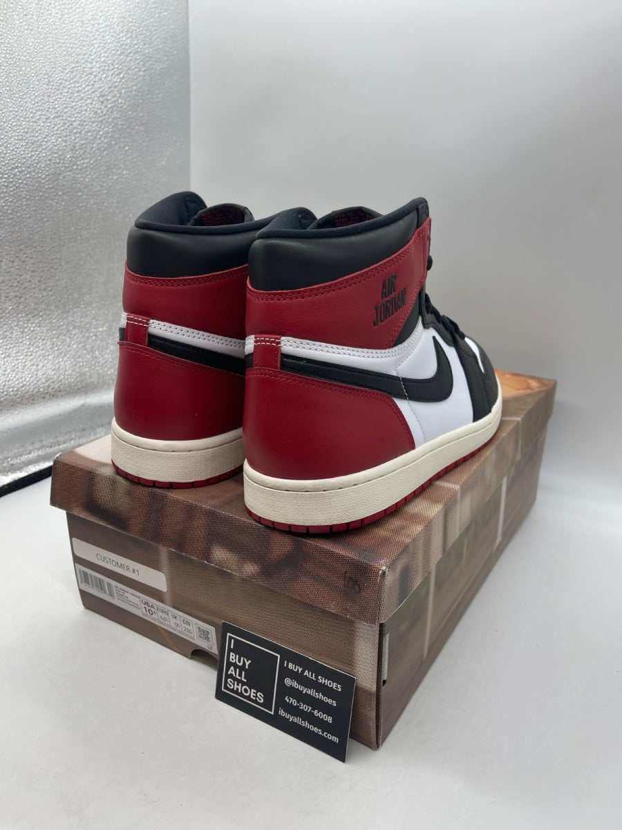 Jordan 1 Retro High OG Black Toe Reimagined 10.5 (Moderately Worn Pre-Owned) - Image 5