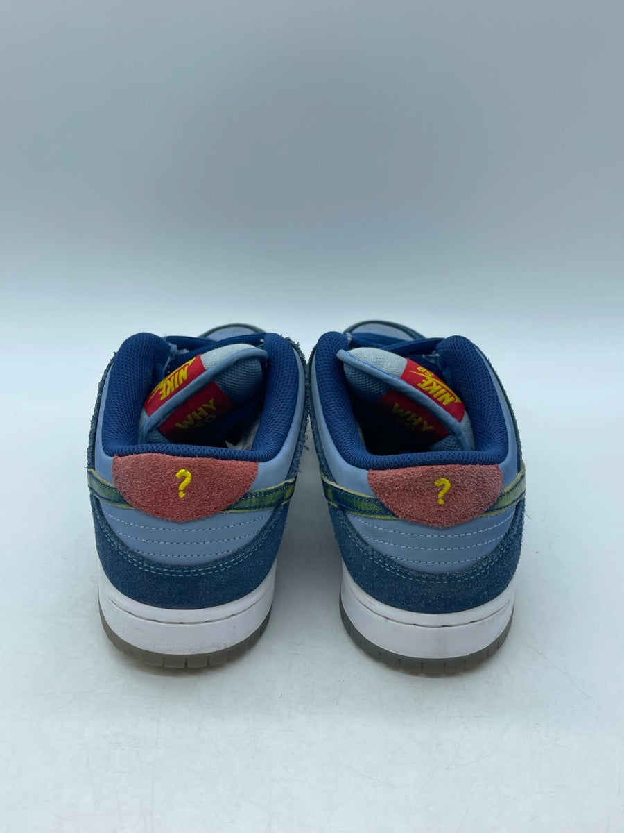 Nike SB Dunk Low Pro Why So Sad? 8 (Moderately Worn Pre-Owned)NikeCoastal Blue/Coastal Blue-Light Current Blue - Image 3